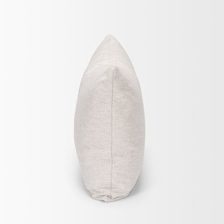 Halston Arm Pillow in Oatmeal Performance Fabric from Mercana - Luna Furniture
