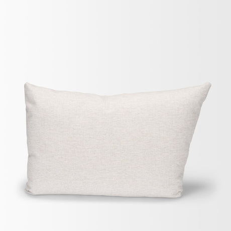 Halston Arm Pillow in Oatmeal Performance Fabric from Mercana - Luna Furniture
