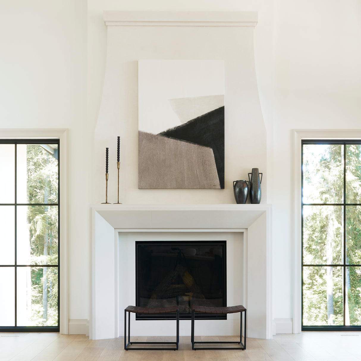 Pages II by Mercana Studio a Hand Embellished Textured Canvas from Mercana - Luna Furniture