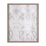 Ikat Patterns I by Silvia Krause a Hand Embellished Textured Framed Art Print from Mercana - Luna Furniture
