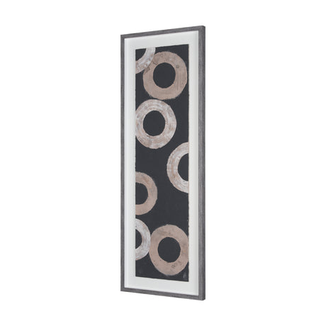 Continuous Intention I by Studio M a handmade Original Framed Artwork under Glass from Mercana - Luna Furniture