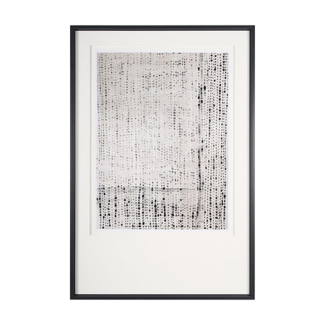 Dot Texture Tan I by Mercana Studio a Hand Embellished Textured Framed Art Print Matted under Glass from Mercana - Luna Furniture