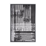 Woven Lines I by Mercana Studio a Hand Embellished Textured Framed Art Print from Mercana - Luna Furniture