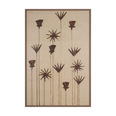 Spark I (Tan) by Mercana Studio a Hand Embellished Textured Framed Art Print from Mercana - Luna Furniture