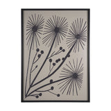 Simple Floral-Grow by Mercana Studio a Hand Embellished Textured Framed Art Print from Mercana - Luna Furniture