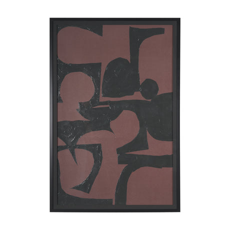 Tempelhof by Mercana Studio a Hand Embellished Textured Framed Art Print Matted under Glass from Mercana - Luna Furniture