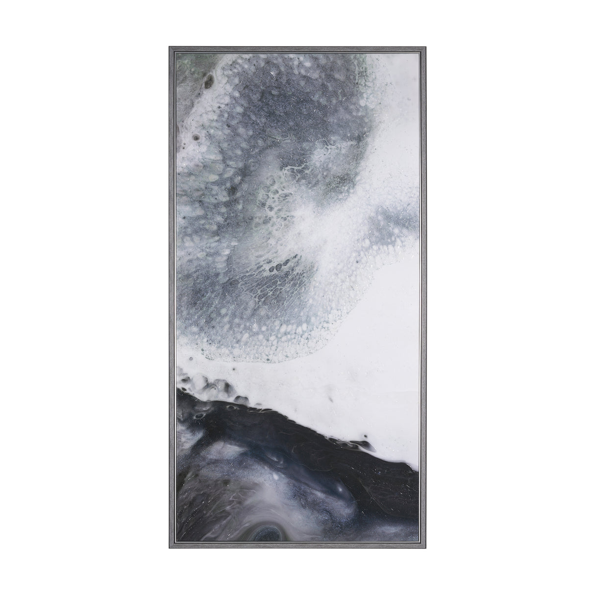 Storm Surge I by Mercana Studio a Hand Embellished Textured Framed Canvas from Mercana - Luna Furniture