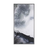 Storm Surge I by Mercana Studio a Hand Embellished Textured Framed Canvas from Mercana - Luna Furniture