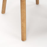 Owen Dining Chair W/ Medium Brown Wood and Beige Fabric, Set of 2 from Mercana - Luna Furniture