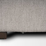 Halston Large Ottoman Light Gray Performance Fabric from Mercana - Luna Furniture