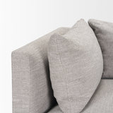 Halston Corner Light Grey Performance Fabric from Mercana - Luna Furniture