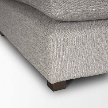 Halston Corner Light Grey Performance Fabric from Mercana - Luna Furniture