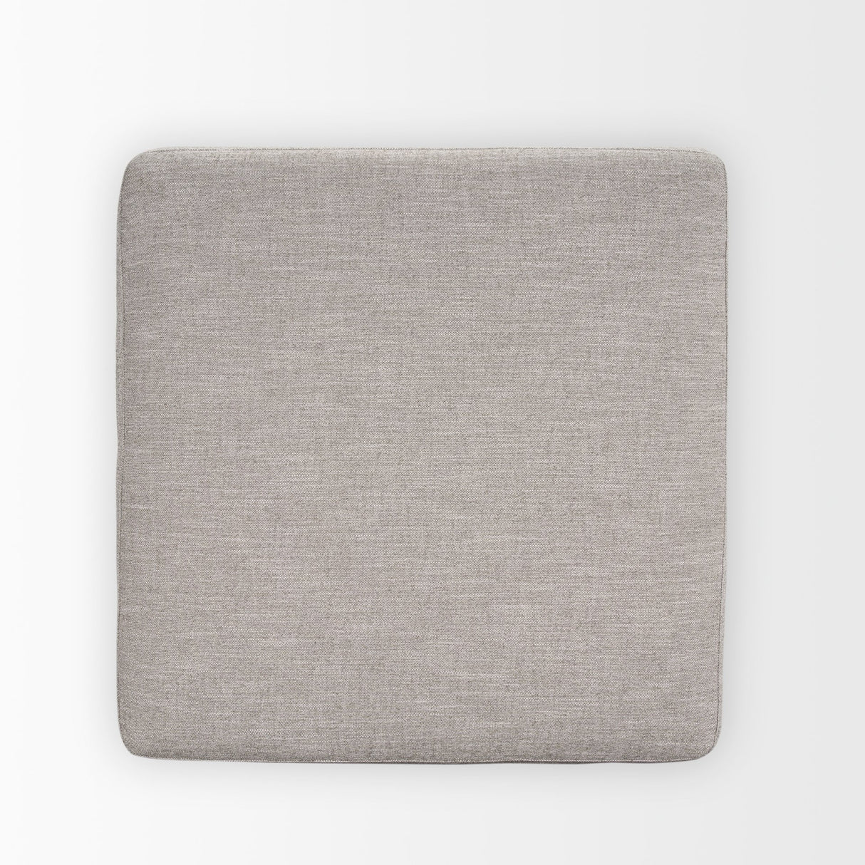 Halston Large Ottoman Light Gray Performance Fabric from Mercana - Luna Furniture