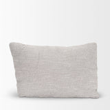Halston Arm Pillow Light Gray Performance Fabric from Mercana - Luna Furniture