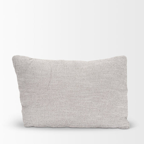 Halston Arm Pillow Light Gray Performance Fabric from Mercana - Luna Furniture