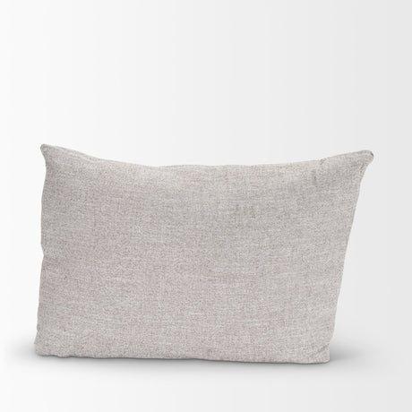 Halston Arm Pillow Light Gray Performance Fabric from Mercana - Luna Furniture