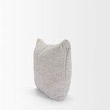 Halston Arm Pillow Light Gray Performance Fabric from Mercana - Luna Furniture
