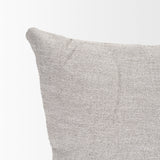 Halston Arm Pillow Light Gray Performance Fabric from Mercana - Luna Furniture