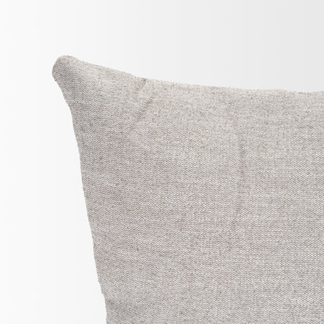 Halston Arm Pillow Light Gray Performance Fabric from Mercana - Luna Furniture