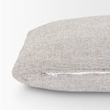 Halston Arm Pillow Light Gray Performance Fabric from Mercana - Luna Furniture