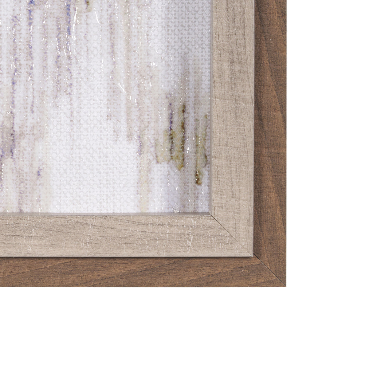 Ikat Patterns I by Silvia Krause a Hand Embellished Textured Framed Art Print from Mercana - Luna Furniture