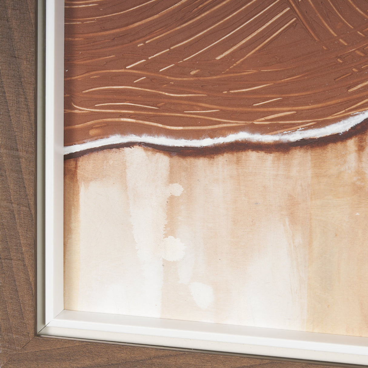 Red Rock View by Studio M a handmade Original Framed Artwork under Glass from Mercana - Luna Furniture