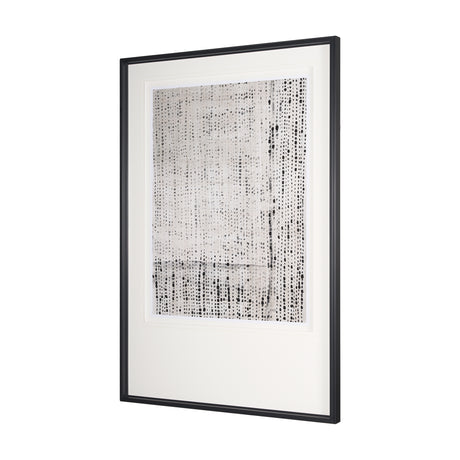 Dot Texture Tan I by Mercana Studio a Hand Embellished Textured Framed Art Print Matted under Glass from Mercana - Luna Furniture