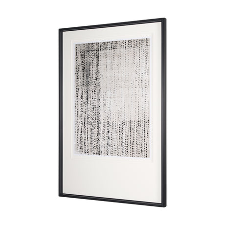 Dot Texture Tan III by Mercana Studio Hand Embellished Textured Framed Art Print Matted under Glass from Mercana - Luna Furniture