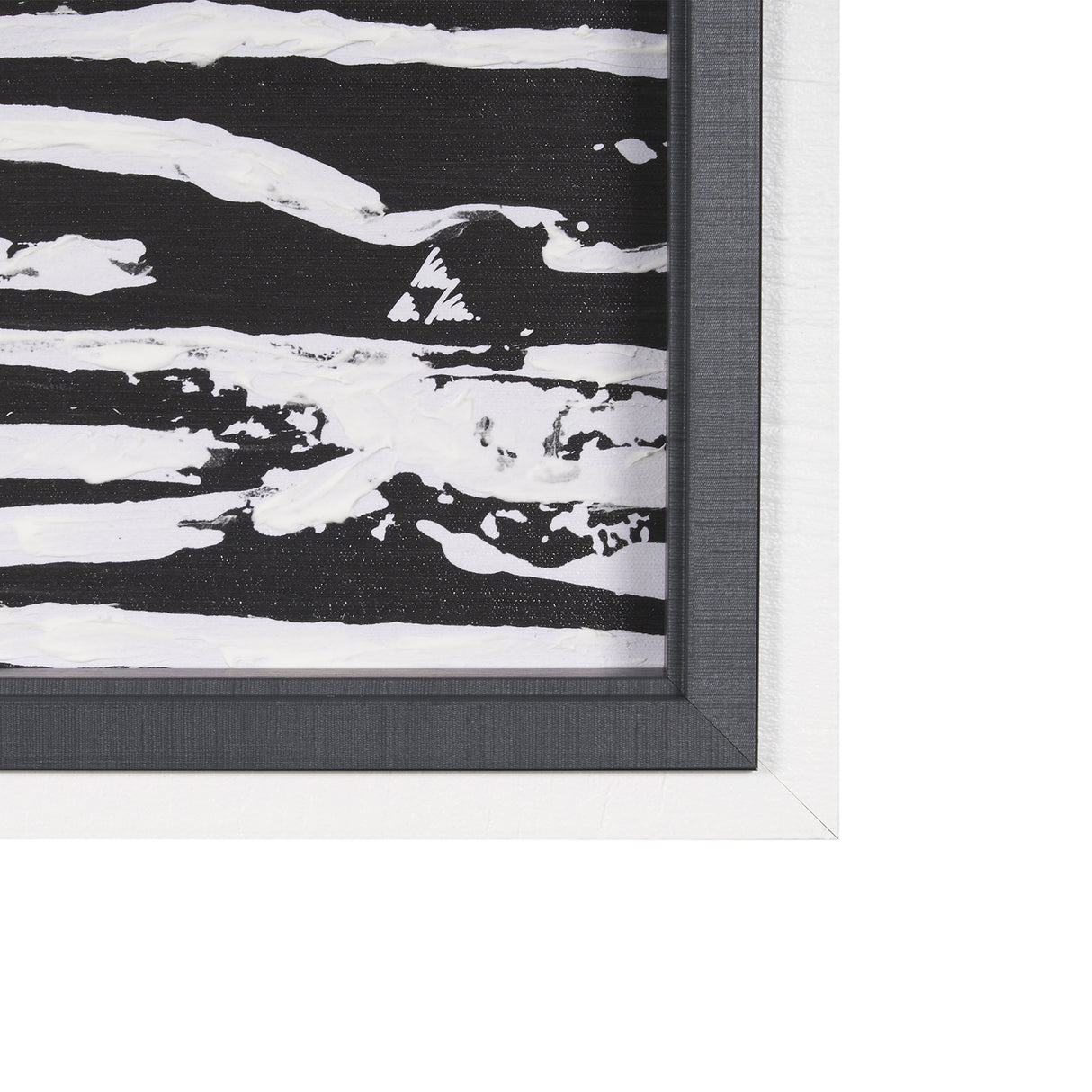 Woven Lines II by Mercana Studio a Hand Embellished Textured Framed Art Print from Mercana - Luna Furniture
