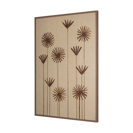Spark II (Tan) by Mercana Studio a Hand Embellished Textured Framed Art Print from Mercana - Luna Furniture