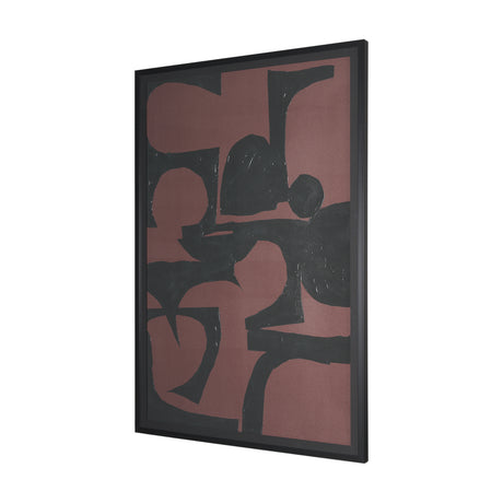 Tempelhof by Mercana Studio a Hand Embellished Textured Framed Art Print Matted under Glass from Mercana - Luna Furniture