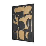Kaldow by Mercana Studio a Hand Embellished Textured Framed Art Print Matted under Glass from Mercana - Luna Furniture