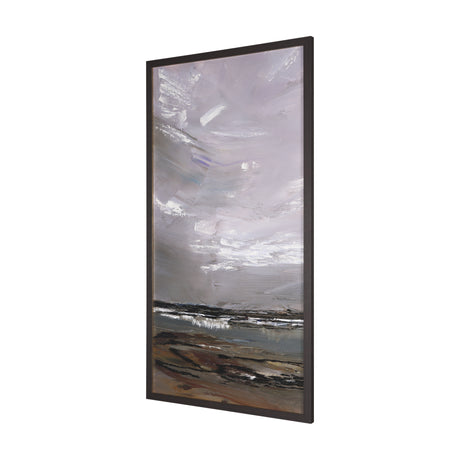 Grey Day I by Mercana Studio a Hand Embellished Textured Framed Canvas from Mercana - Luna Furniture