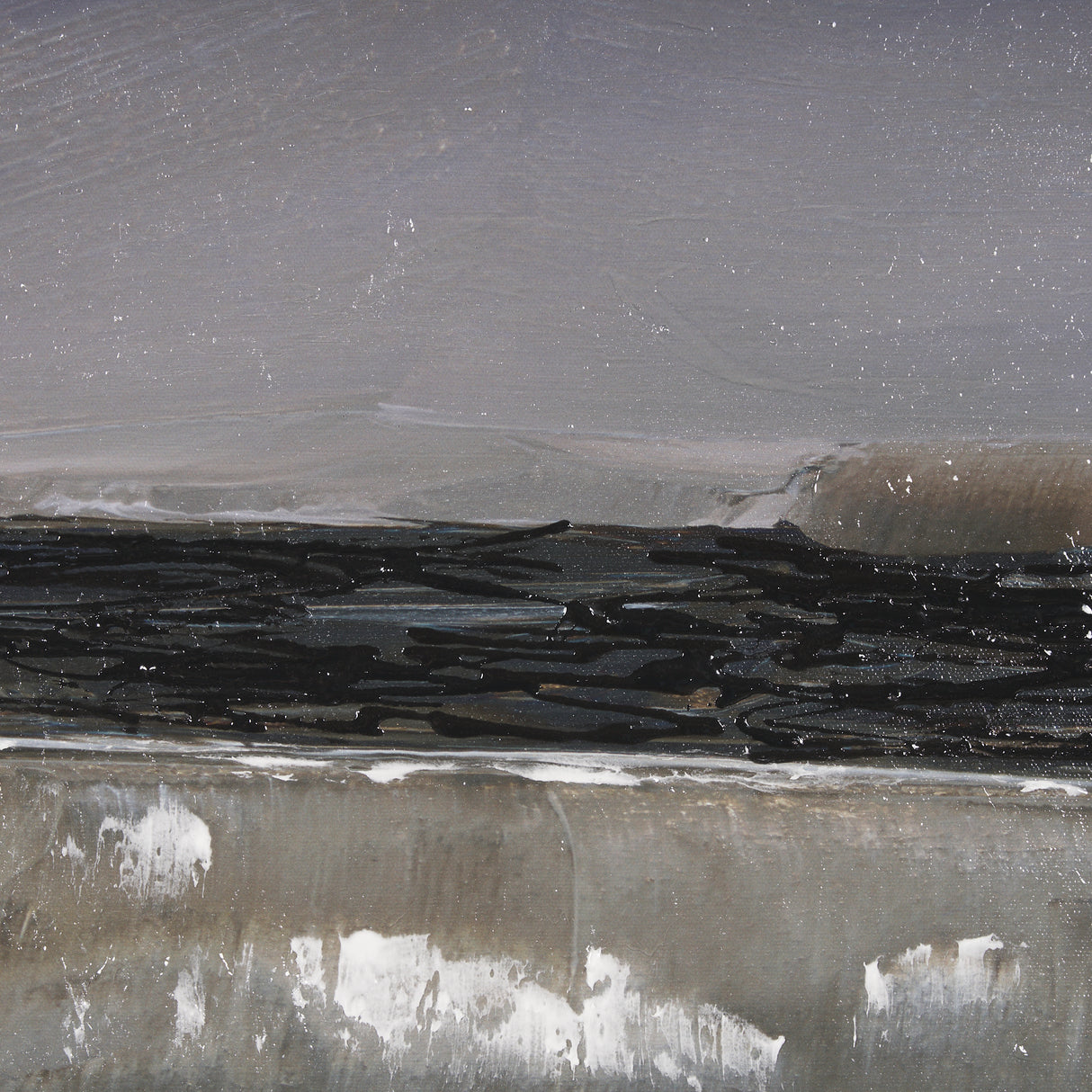 Grey Day II by Mercana Studio a Hand Embellished Textured Framed Canvas from Mercana - Luna Furniture