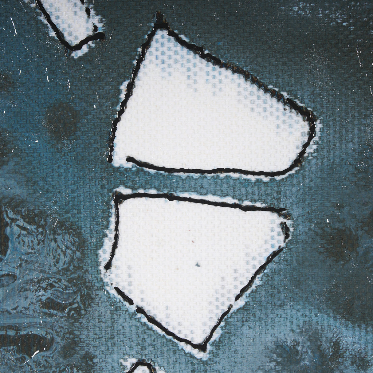 Tributary I by Mercana Studio a Hand Embellished Textured Framed Canvas from Mercana - Luna Furniture