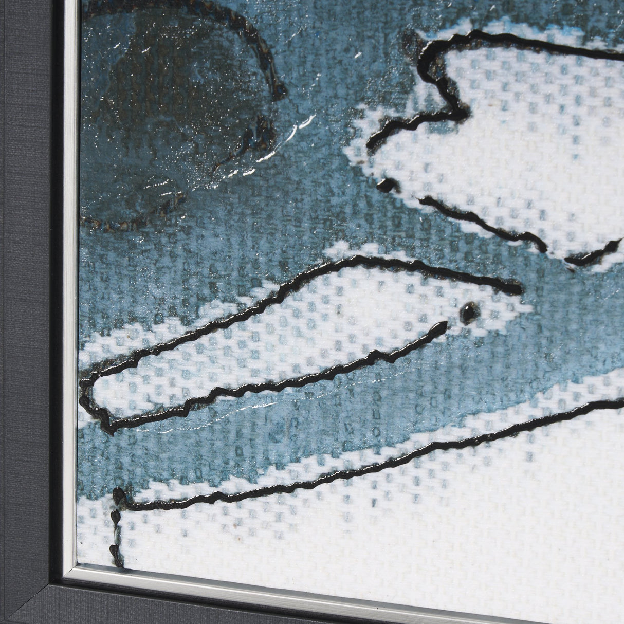 Tributary II by Mercana Studio a Hand Embellished Textured Framed Canvas from Mercana - Luna Furniture