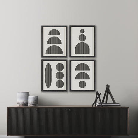 Arc & Orb 3 by Studio M a Framed Art Print Matted under Glass from Mercana - Luna Furniture