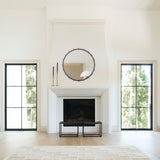 Elena III Large Black Wall Mirror from Mercana - Luna Furniture