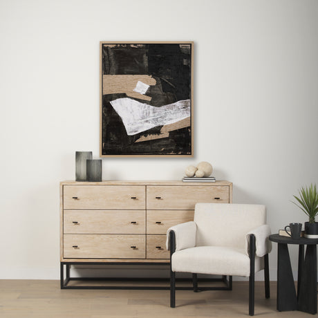 Clouds upon Fields II by Mercana Studio a Hand Embellished Textured Framed Canvas from Mercana - Luna Furniture