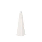 Pyramis White Rough Marble Obelisk 13" from Mercana - Luna Furniture