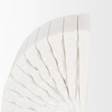 Stept White Marble Bookends w/rough carving (set of 2) from Mercana - Luna Furniture