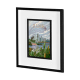 Illinois Go USA (M) by Mercana Studio a Framed Art Print Matted under Glass from Mercana - Luna Furniture