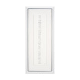 Random Lines Silver by Studio M a handmade Original Framed Artwork under Glass from Mercana - Luna Furniture
