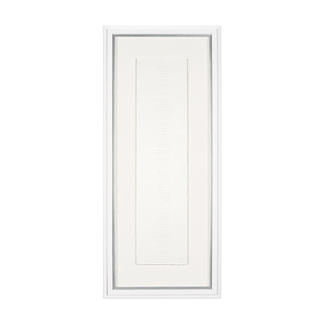 Random Lines White by Studio M a handmade Original Framed Artwork under Glass from Mercana - Luna Furniture