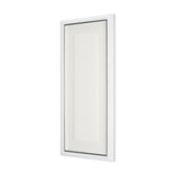 Random Lines White by Studio M a handmade Original Framed Artwork under Glass from Mercana - Luna Furniture