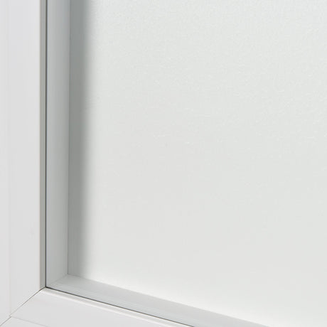 Equal Quadrants White by Studio M a handmade Original Framed 3D Textured Artwork under Glass from Mercana - Luna Furniture