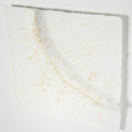 Equal Quadrants White by Studio M a handmade Original Framed 3D Textured Artwork under Glass from Mercana - Luna Furniture