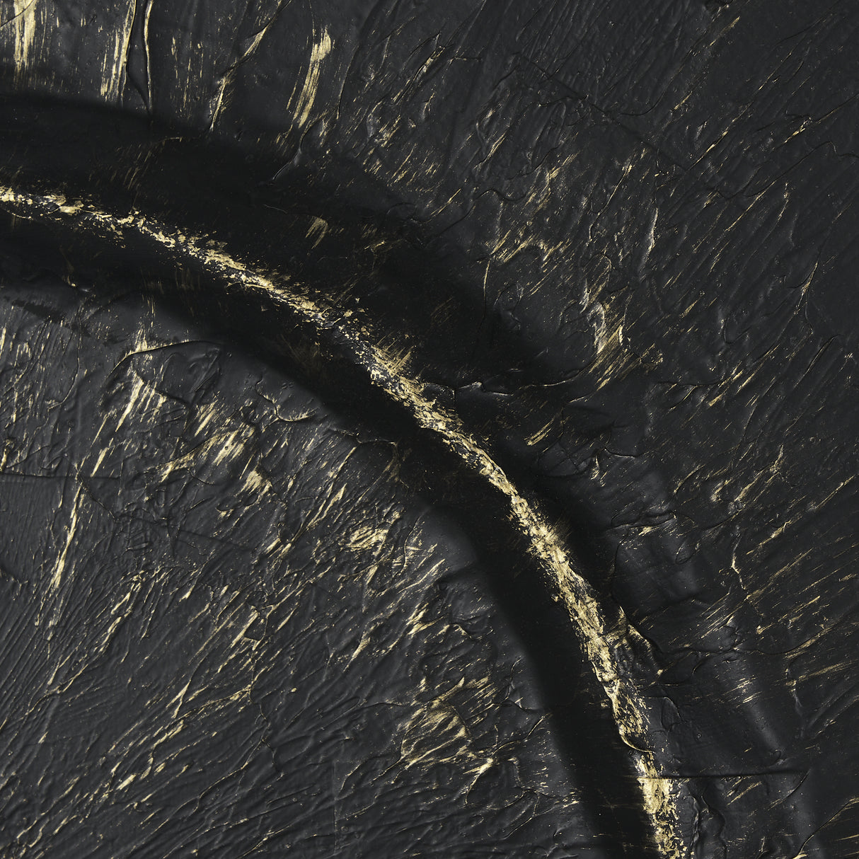 Equal Quadrants Black by Studio M a handmade Original Framed 3D Textured Artwork under Glass from Mercana - Luna Furniture