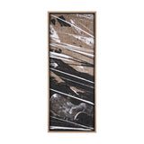 Meshy I by Mercana Studio a Hand Embellished Textured Framed Art Print from Mercana - Luna Furniture