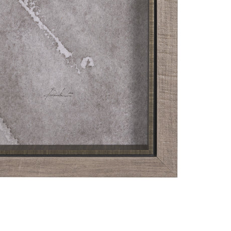 Wildflowers II Charcoal by Mercana Studio a Hand Embellished Textured Framed Art Print from Mercana - Luna Furniture